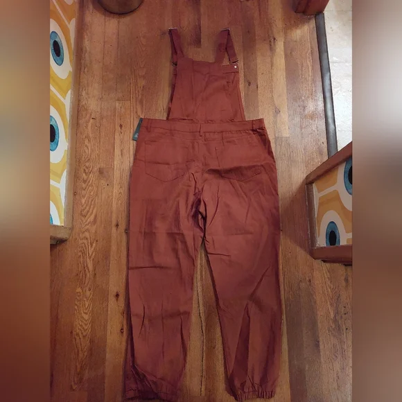 Women's Rust Overalls - Picture 4 of 8